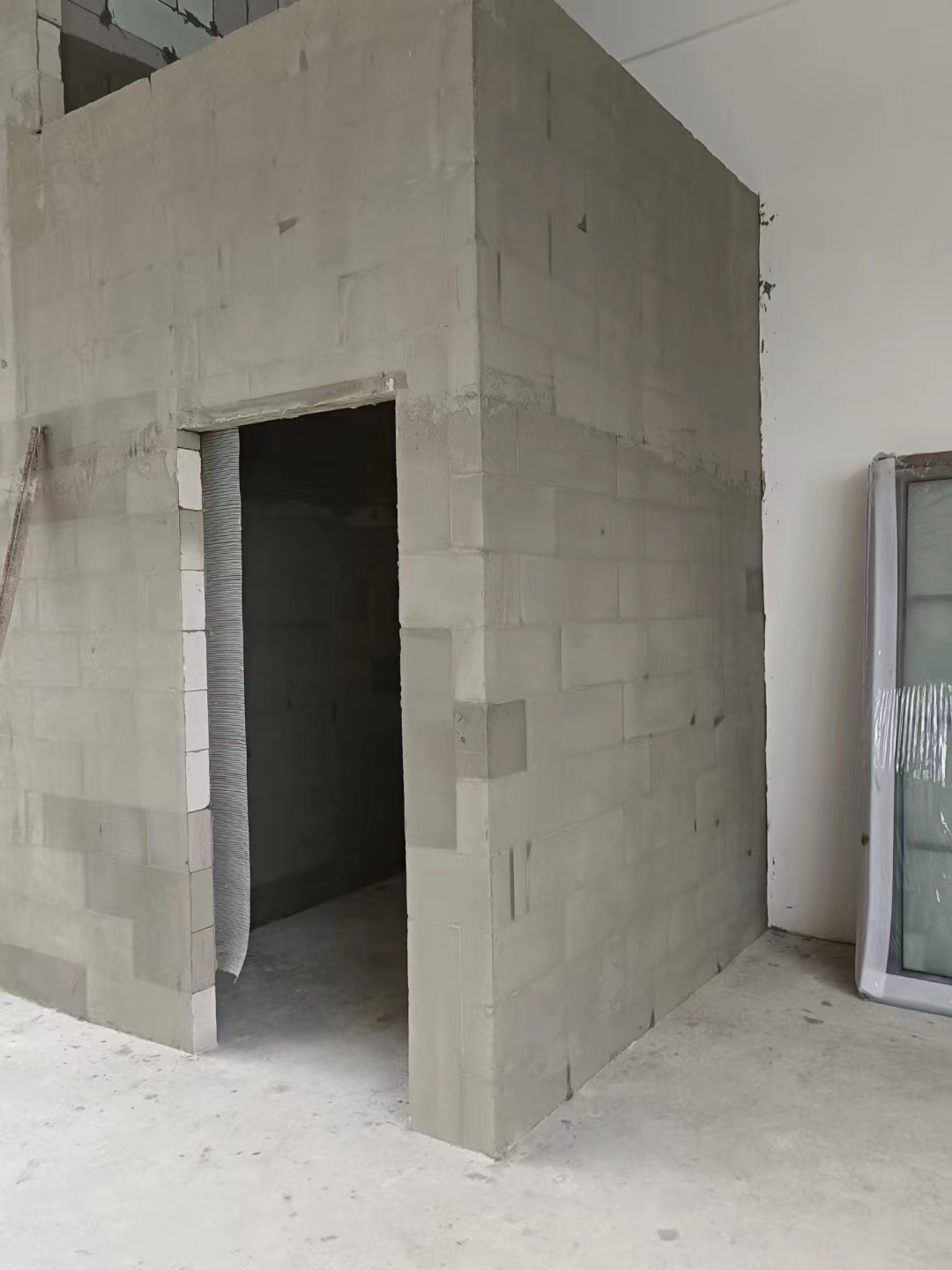 轻质砖隔墙现场展示5